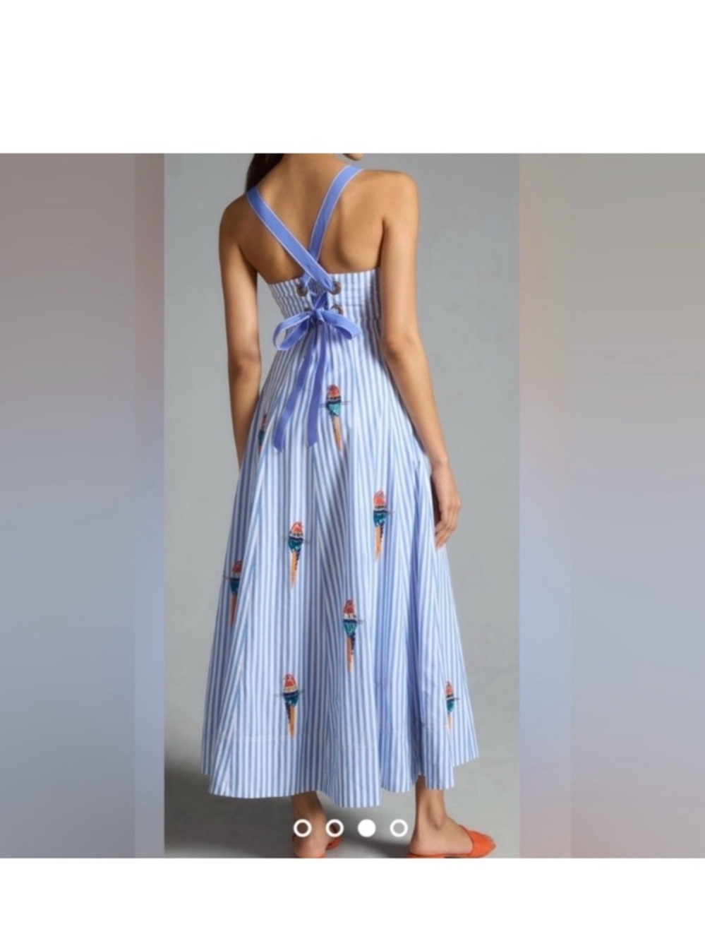 Maeve Anthropologie embellished parrot sundress - Picture 2 of 7